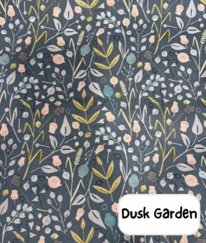 Dusk Garden fabric detail